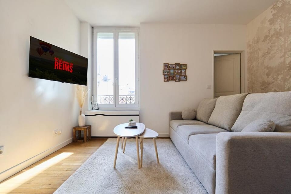 The Winter, Netflix, Downtown, Quiet & Comfortable Apartment in Reims