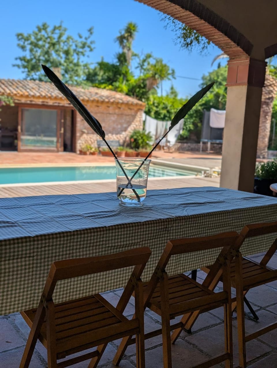 Patio, Seating area, Swimming pool