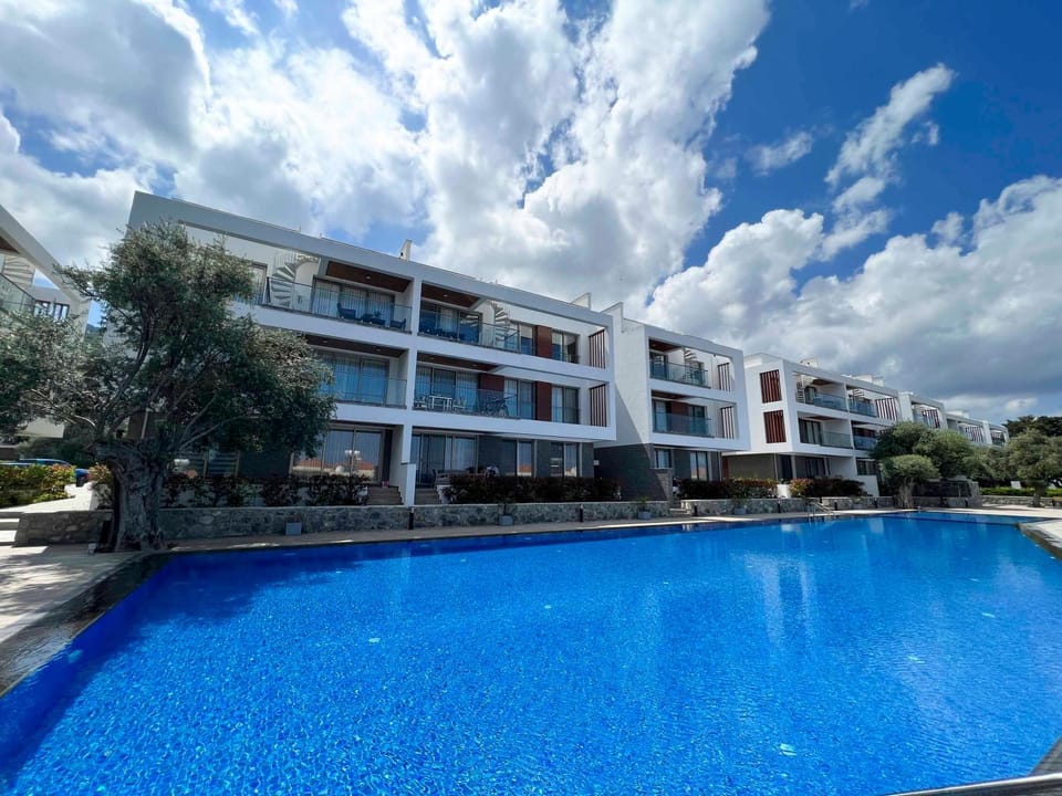 Property building, Day, Pool view, Swimming pool, sunbed