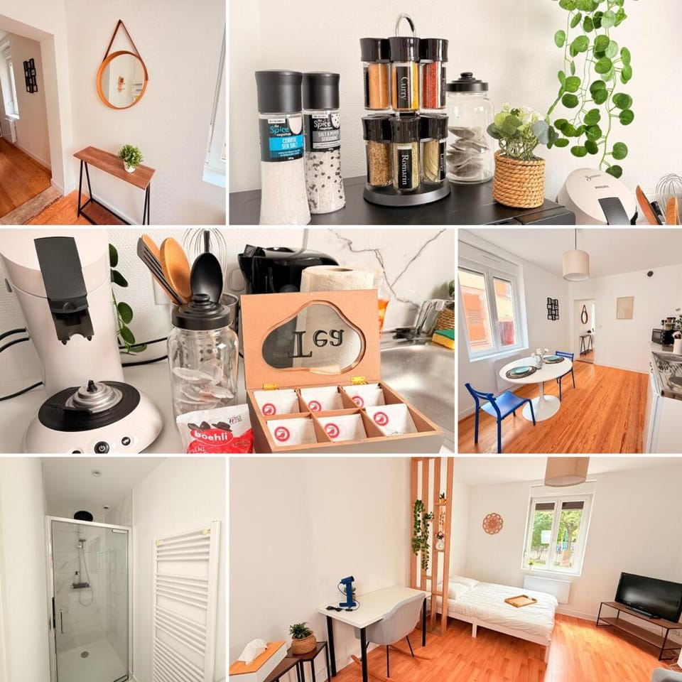 Cosy Studio aux Portes de Strasbourg - Tram Apartment in Strasbourg