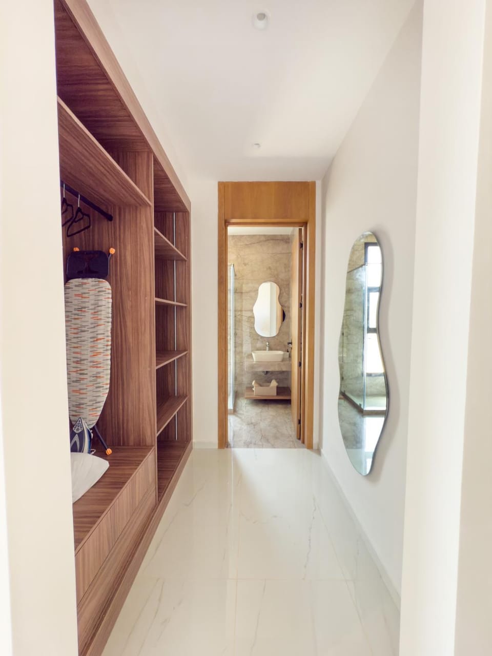 flat iron, wardrobe