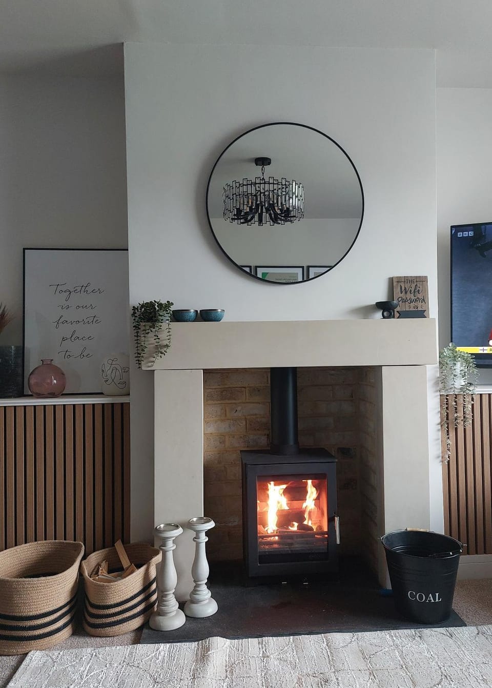fireplace