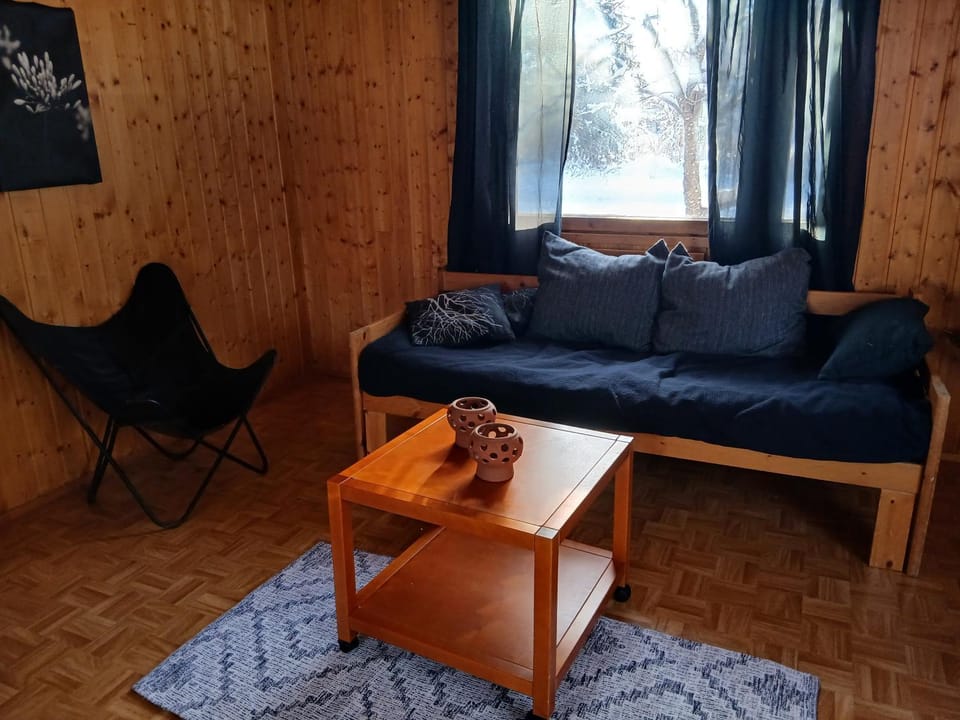Mökki joen rannalla Pudasjärvellä Apartment in Finland