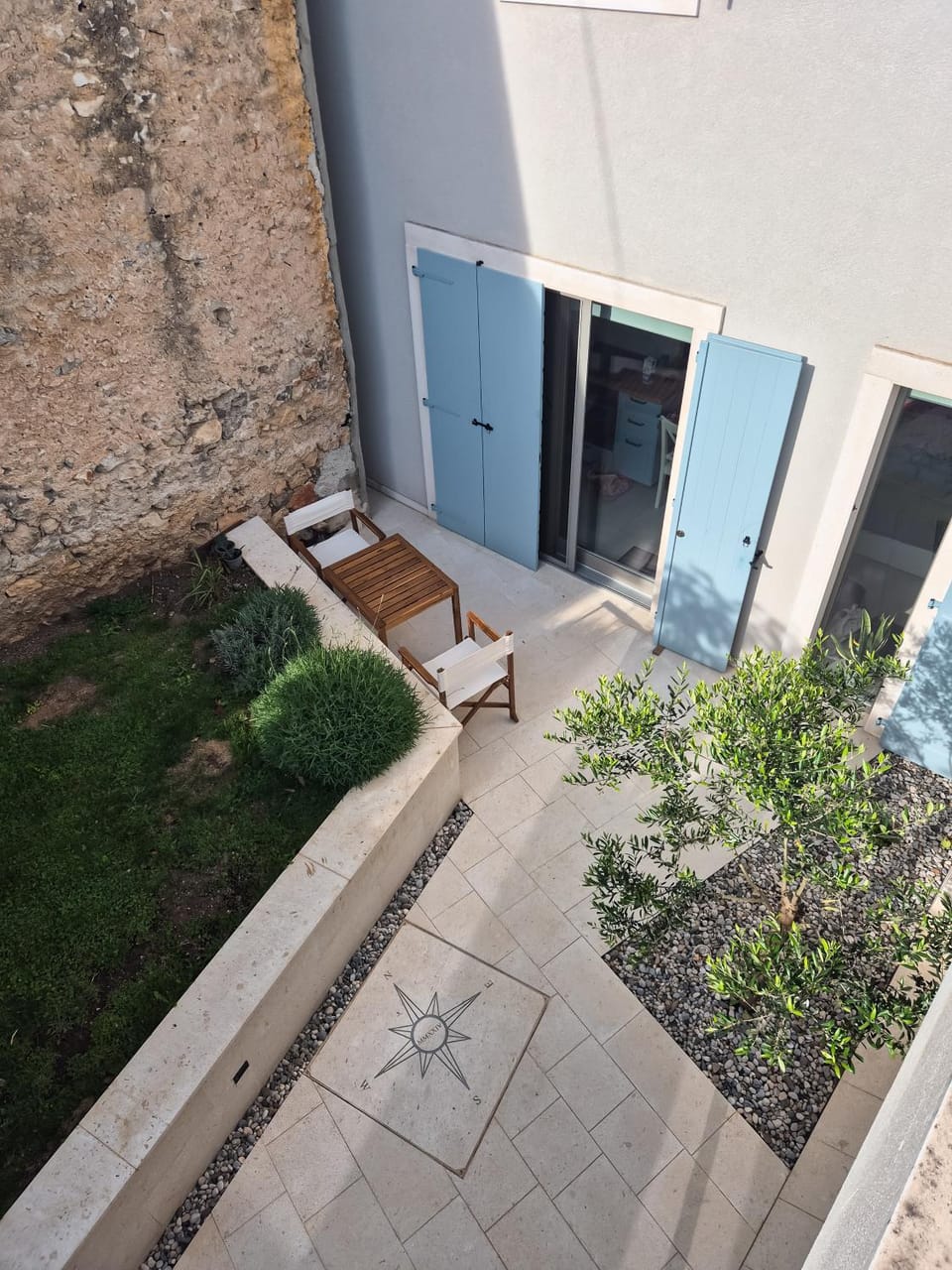 Property building, Patio, Garden, Garden view