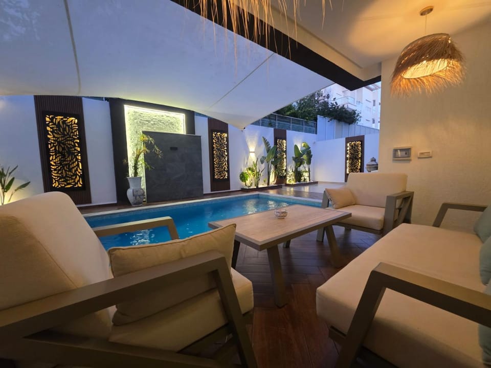 Apart luxe 02 chambres avec Piscine privée Apartment in Mrezga