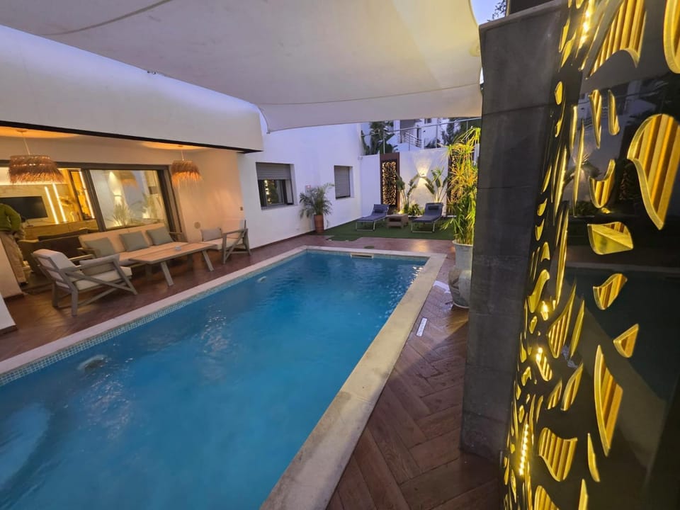 Apart luxe 02 chambres avec Piscine privée Apartment in Mrezga