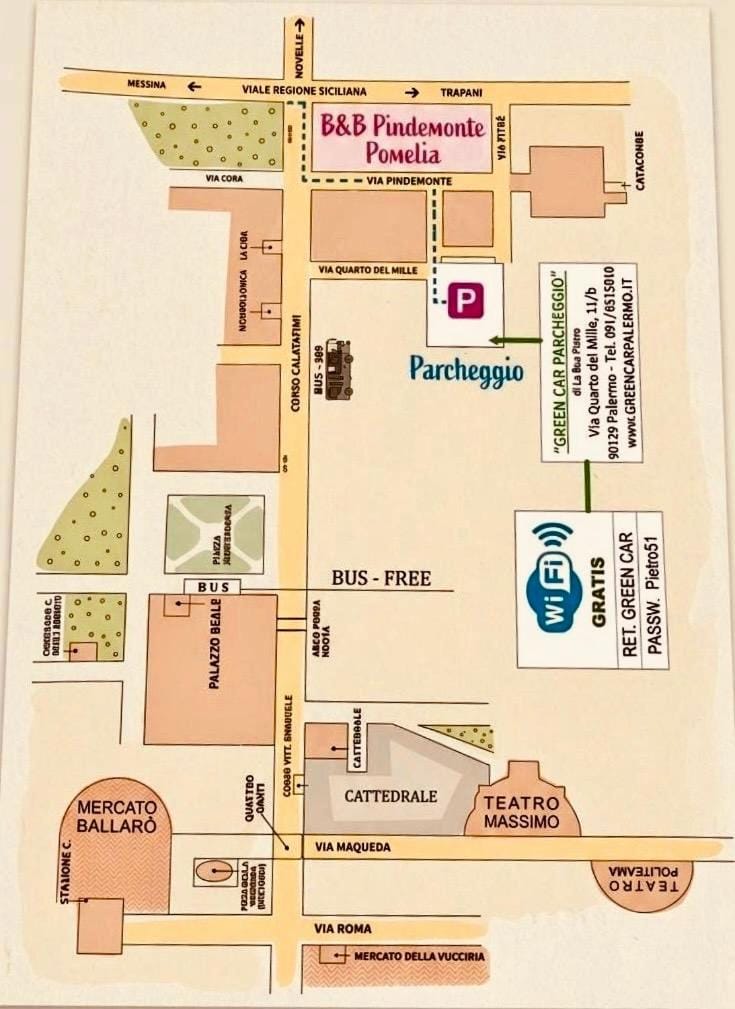 Pindemonte Pomelia Bed and Breakfast in Palermo