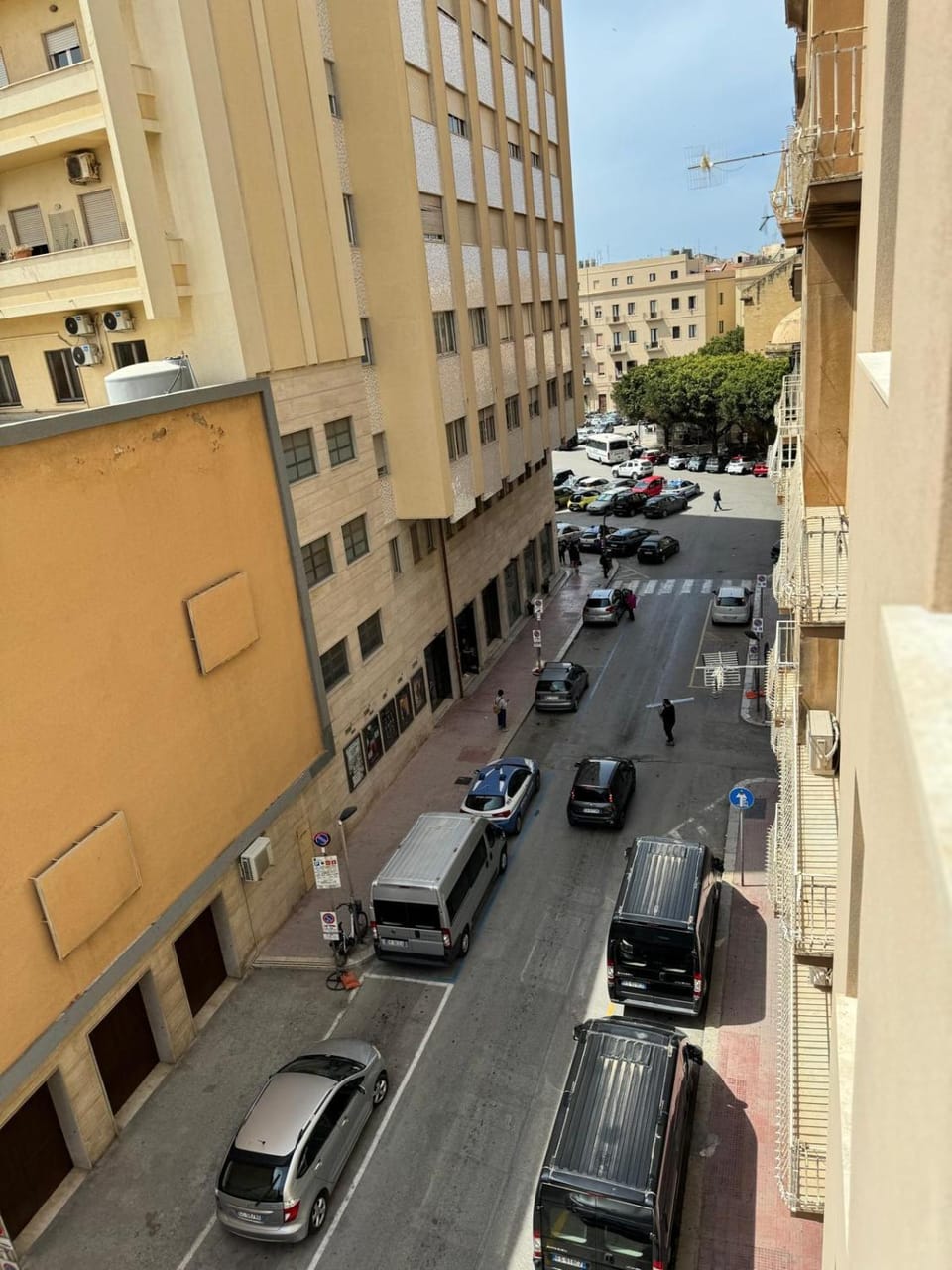 Quiet street view