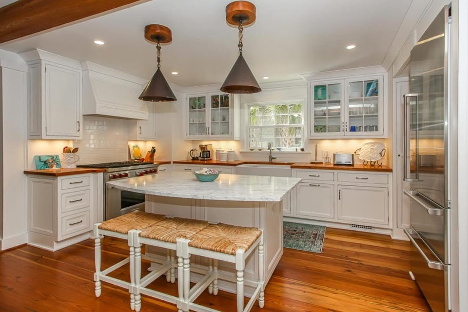 4th Row Ocean Sea Pines Home with a Private Pool w Spa DOG FRIENDLY House in Hilton Head Island