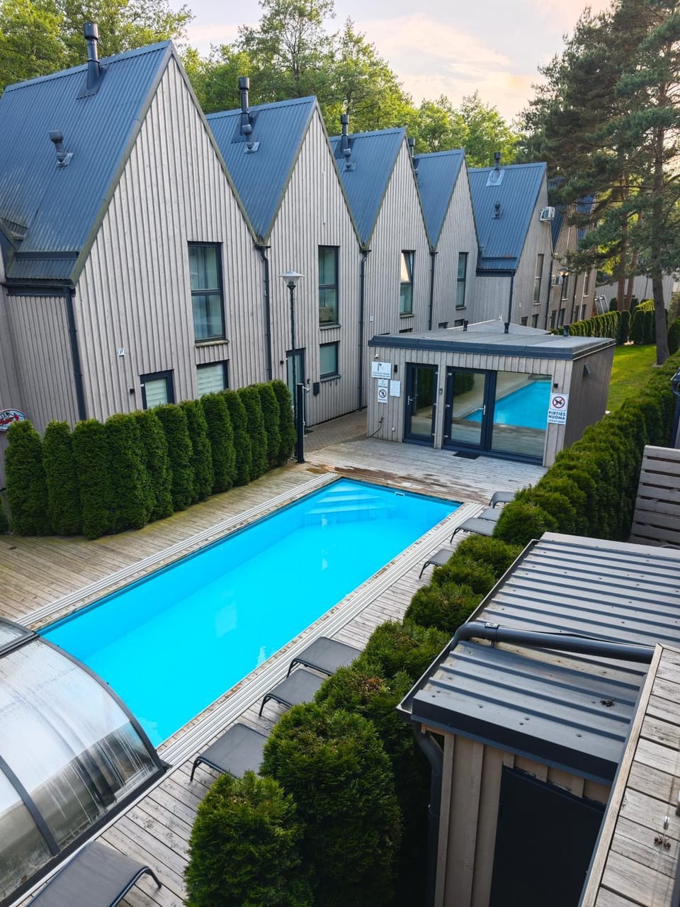 Swimming pool, Inner courtyard view