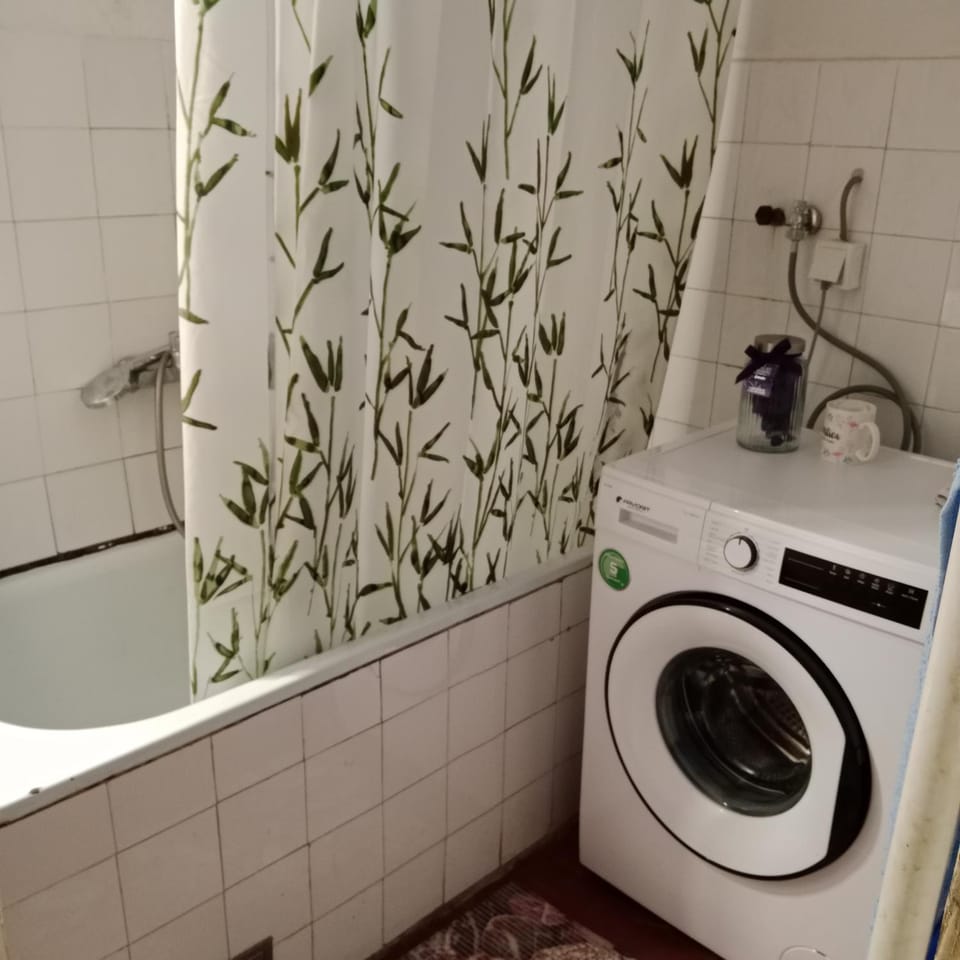 Bathroom, washing machine