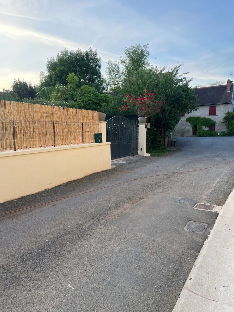 Quiet street view