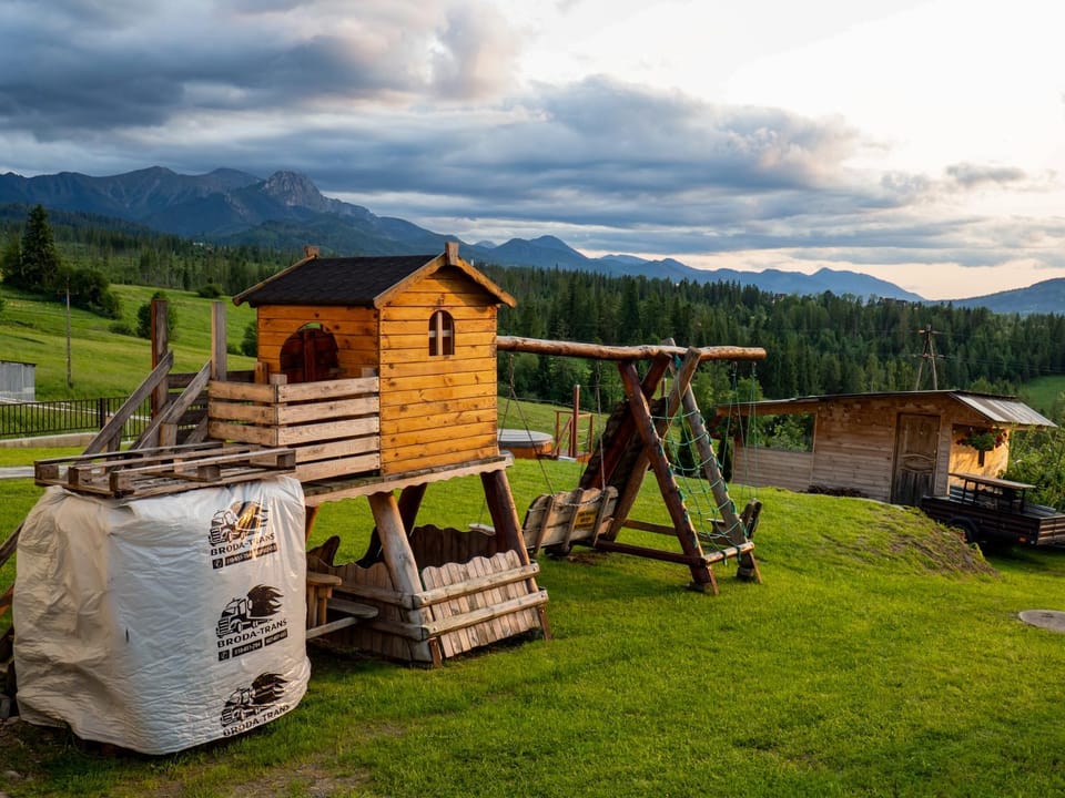 BBQ facilities, Children play ground, Mountain view