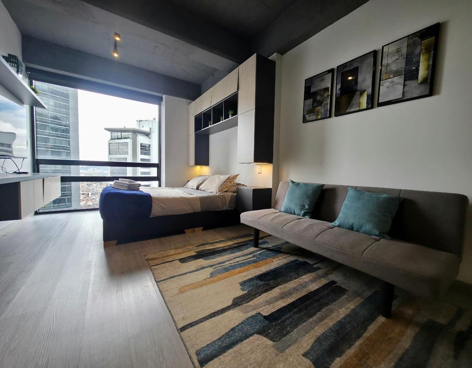 AH/Loft cama Queen, City View, Usaquén Bogotá Apartment in Bogota