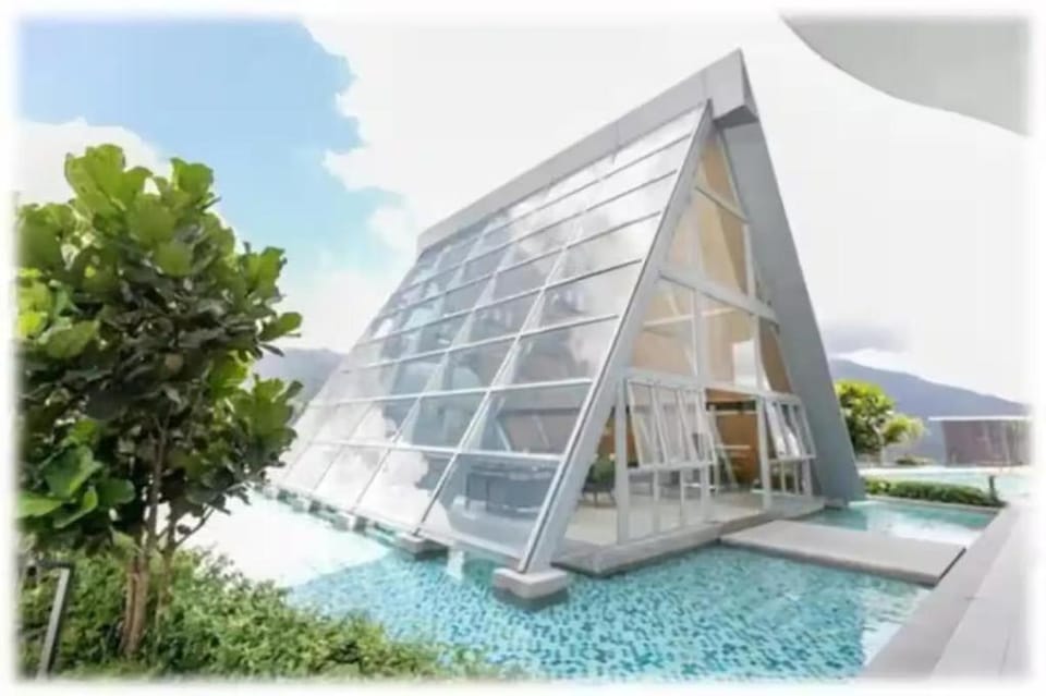 Property building, Day, Pool view