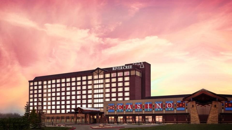 Property building, Facade/entrance, Casino, Sunset