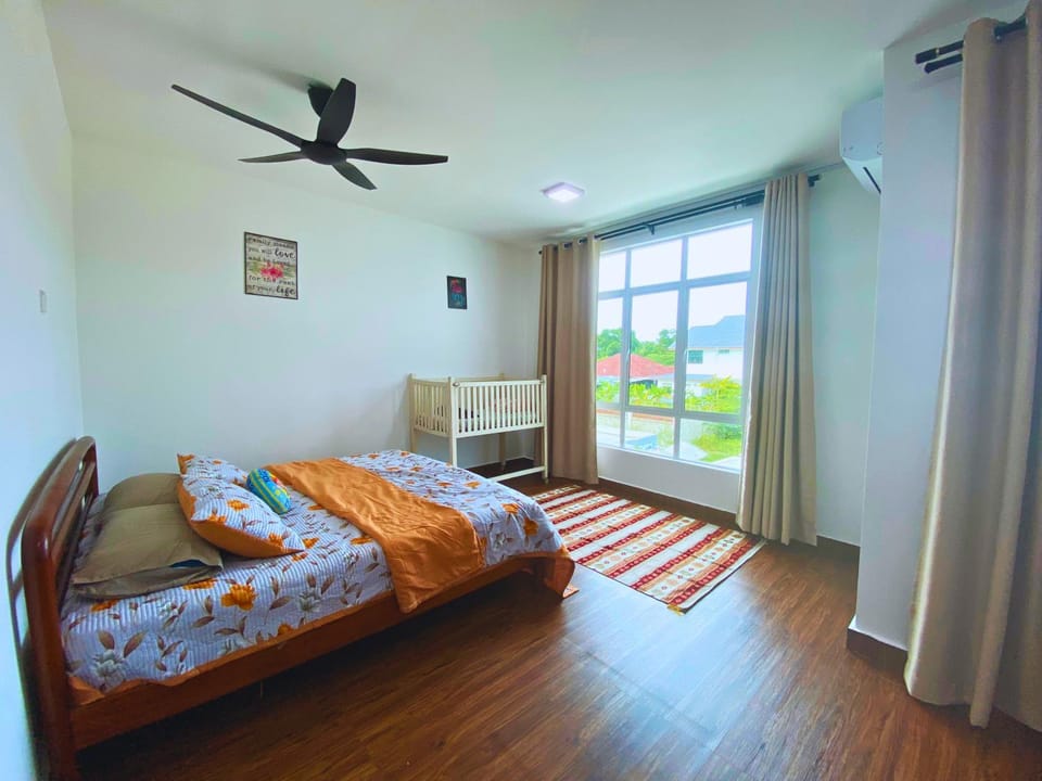 Bedroom, air conditioner