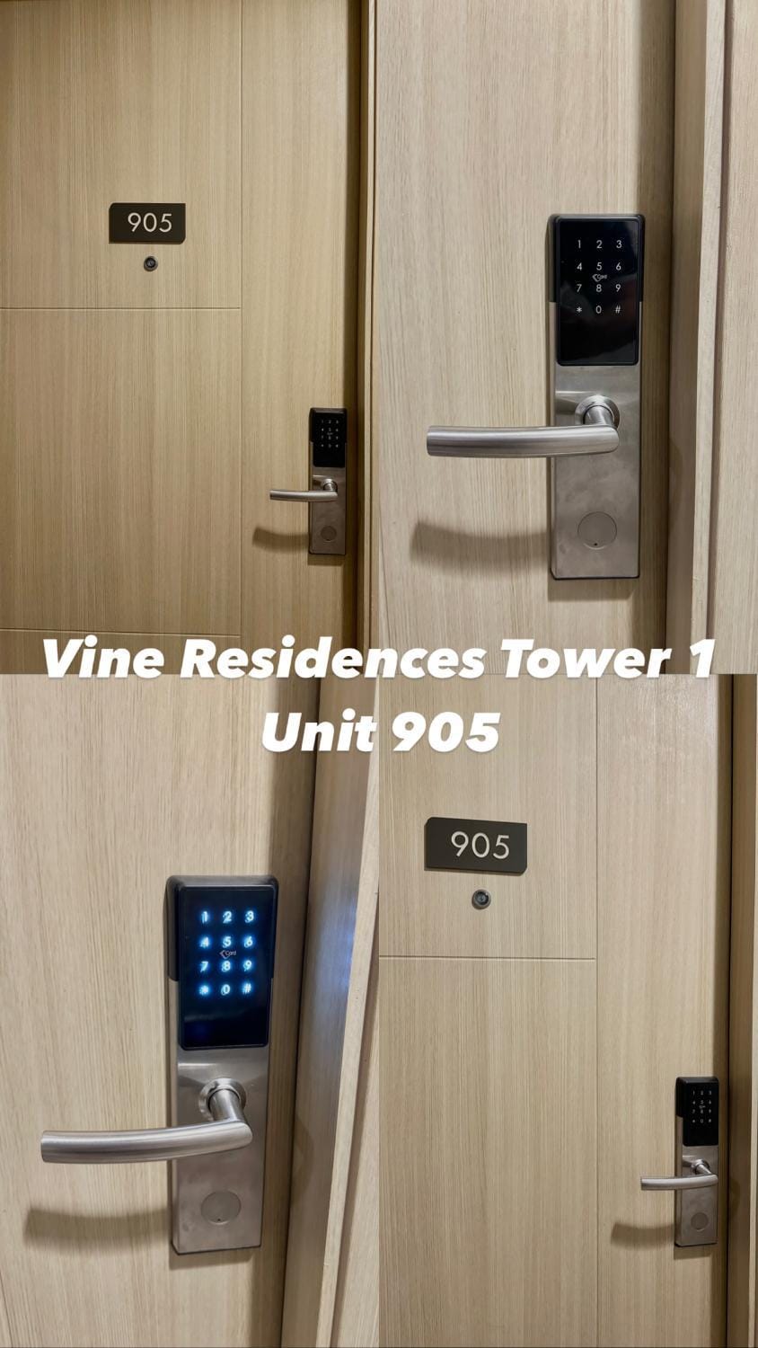 Vine Residences 2 BR, Prime Video,Free Parking, Near Mall, Nice pool, Unli WiFi 905 Apartment in Quezon City