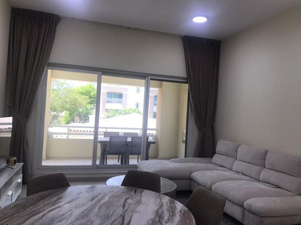 Cozy Bedroom Retreat in Green Community Pool View Apartment in Dubai