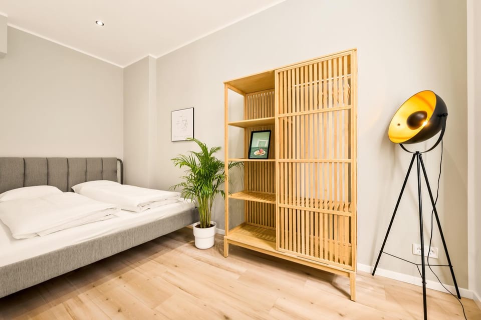 Bed, Photo of the whole room, Bedroom, wardrobe