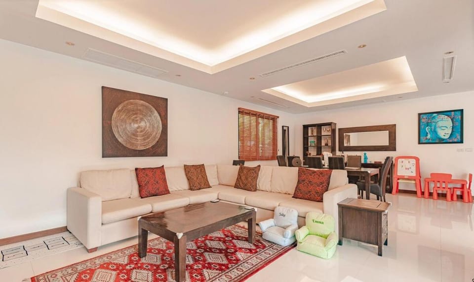 4 BR Jacuzzi Pool Villa with Playground, near Layan, Laguna, Bang Tao beach Villa in Thep Krasatti