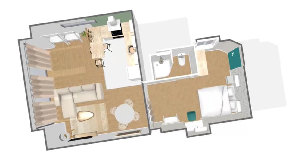 Cosy Pétunia - T2 - Centre ville Apartment in Pau