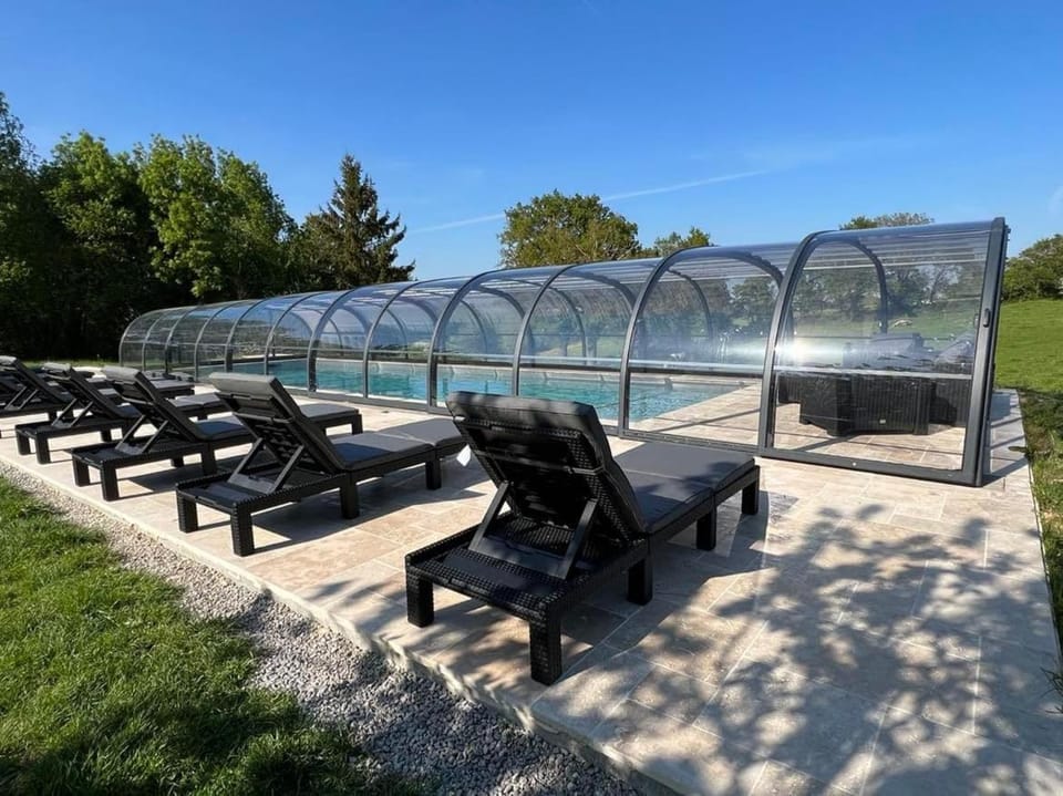 La Millière - Piscine & Campagne - D'Elbée Apartment in Pays de la Loire