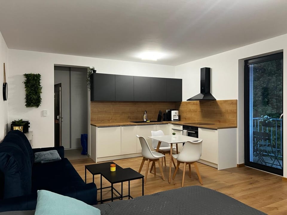 TV and multimedia, Coffee/tea facilities, Kitchen or kitchenette, Living room, Dining area