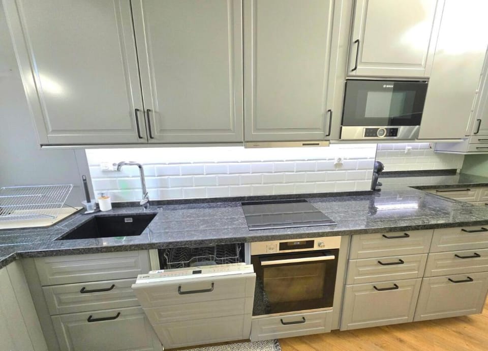 Kitchen or kitchenette, dishwasher, oven, pet friendly, stove