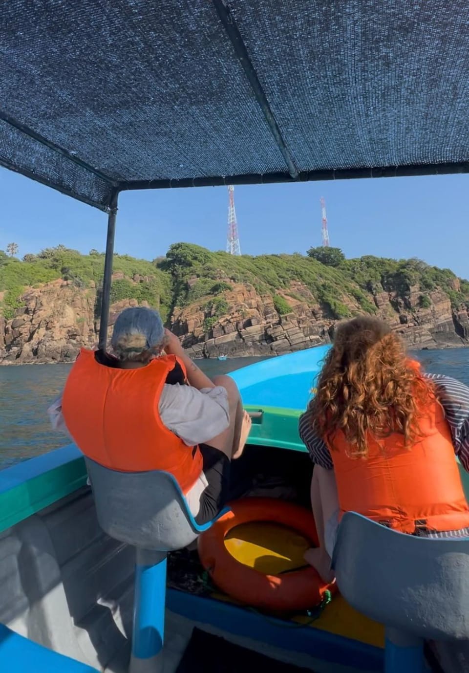 Trinco RKR Adventure Sea Tours Docked boat in Sri Lanka