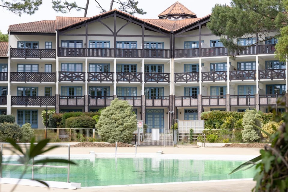 Le patio Landais - proche plage - golf - piscine - jardinet - parking Apartment in Moliets-et-Maa