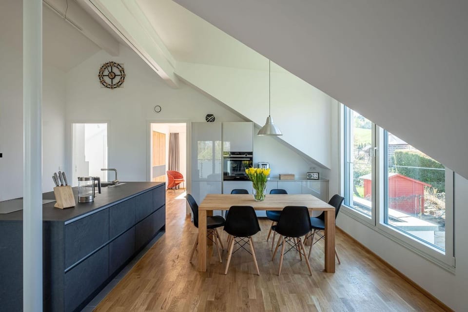 Ferienwohnung Lieblingsplatz mit moderner Ausstattung im Grünen Apartment in Meersburg