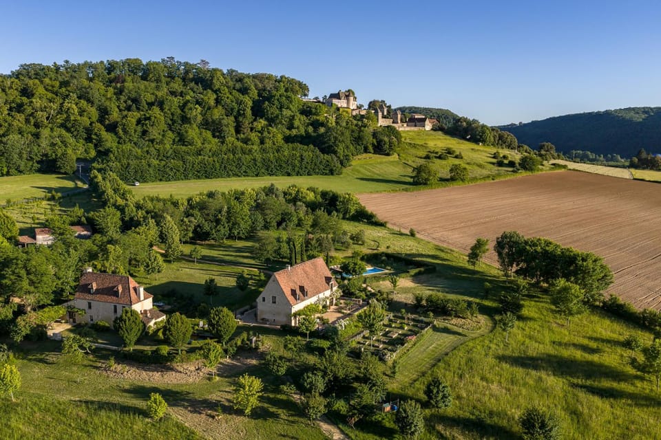 Domaine 6ha - vue Beynac, Castelnaud & Marqueyssac - piscine olympique House in Nouvelle-Aquitaine