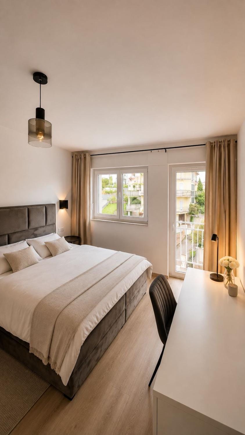Bed, Photo of the whole room, Bedroom