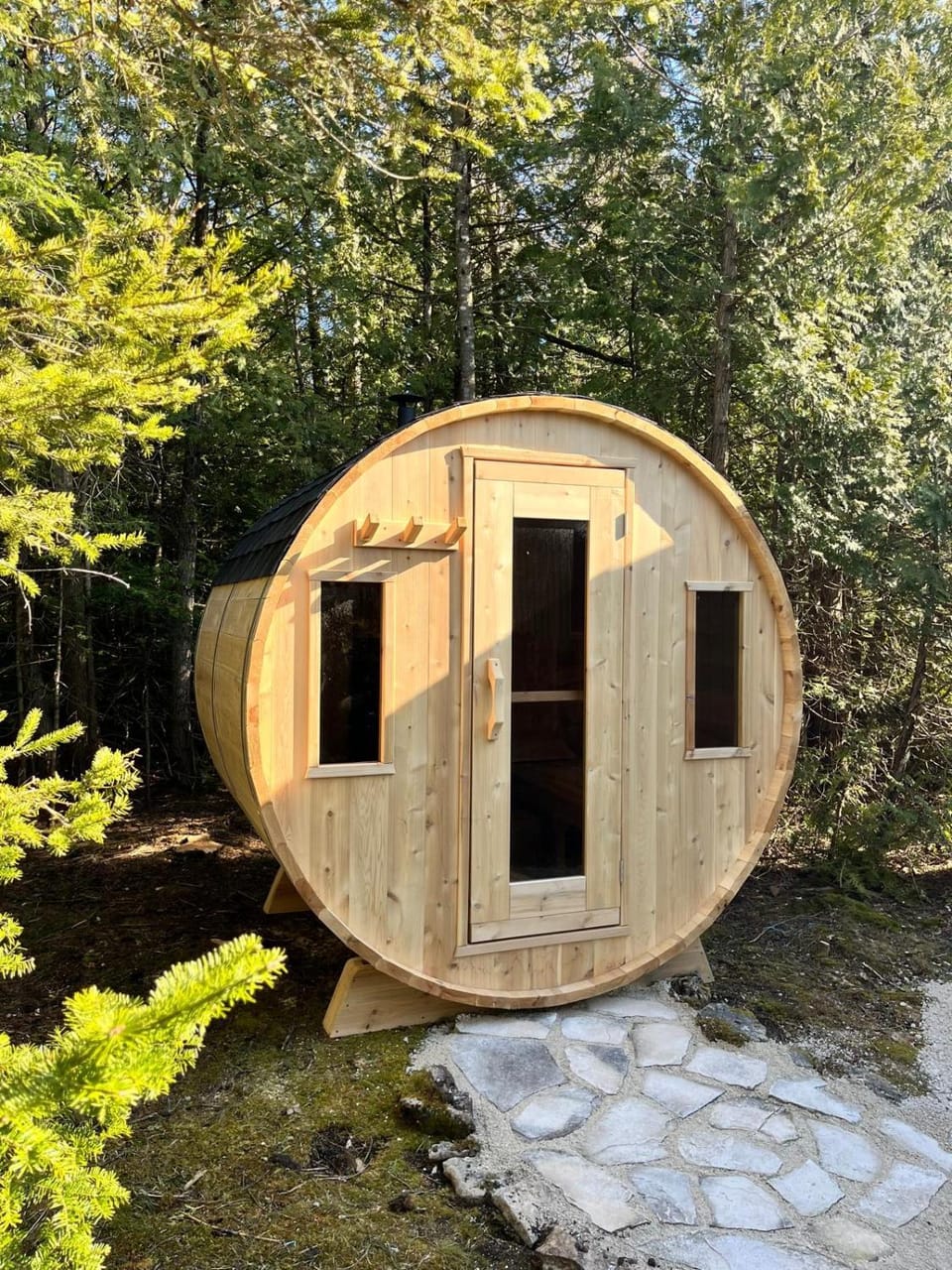 Natural landscape, Sauna