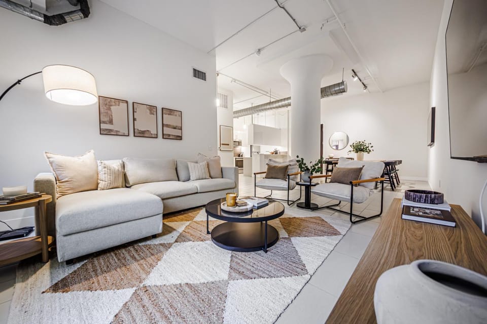 Industrial Style 2BR Condo Downtown LA With Rooftop! Apartment in Los Angeles