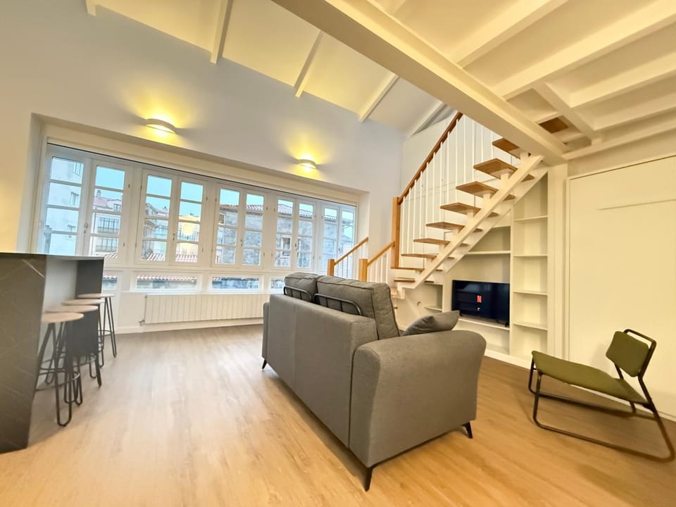 Padrón Plaza Loft L5 by URent Apartment in Galicia