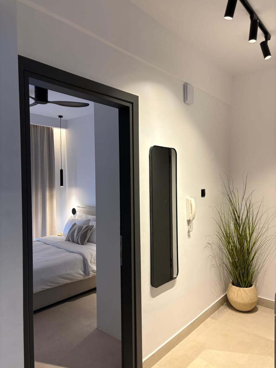 Bed, Photo of the whole room, Bedroom, wardrobe