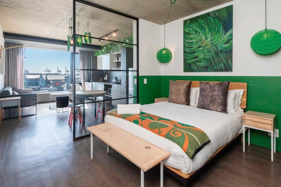 Lush Living in Woodstock Apartment in Cape Town