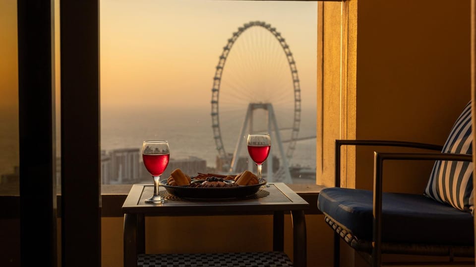 View (from property/room), Balcony/Terrace, Food and drinks, Sea view