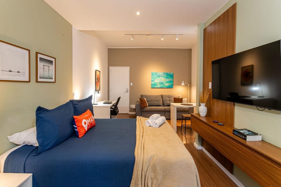 Studio in Leblon 6Min from the beach | VA 380/403 Apartment in Rio de Janeiro
