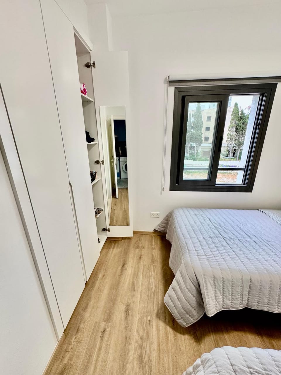 Bed, Photo of the whole room, Bedroom, wardrobe