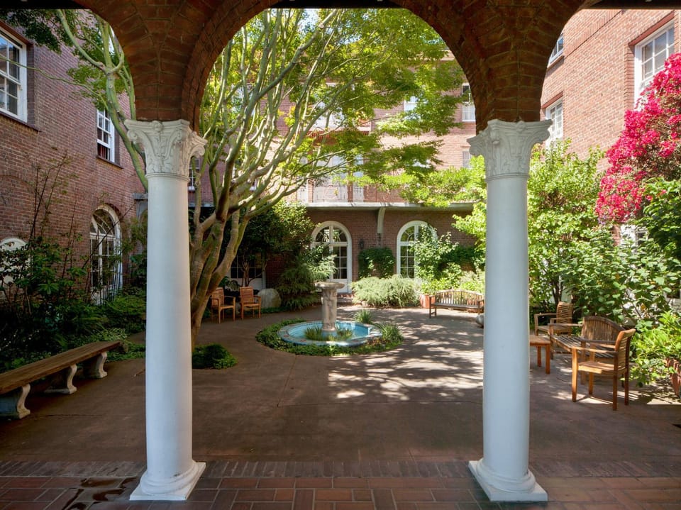 Inner courtyard view