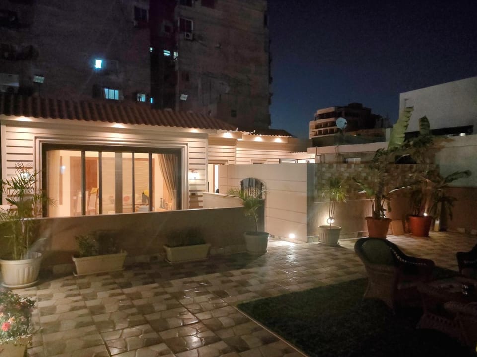 luxury apartment with private rooftop overlooking a stunning city center view Apartment in Egypt
