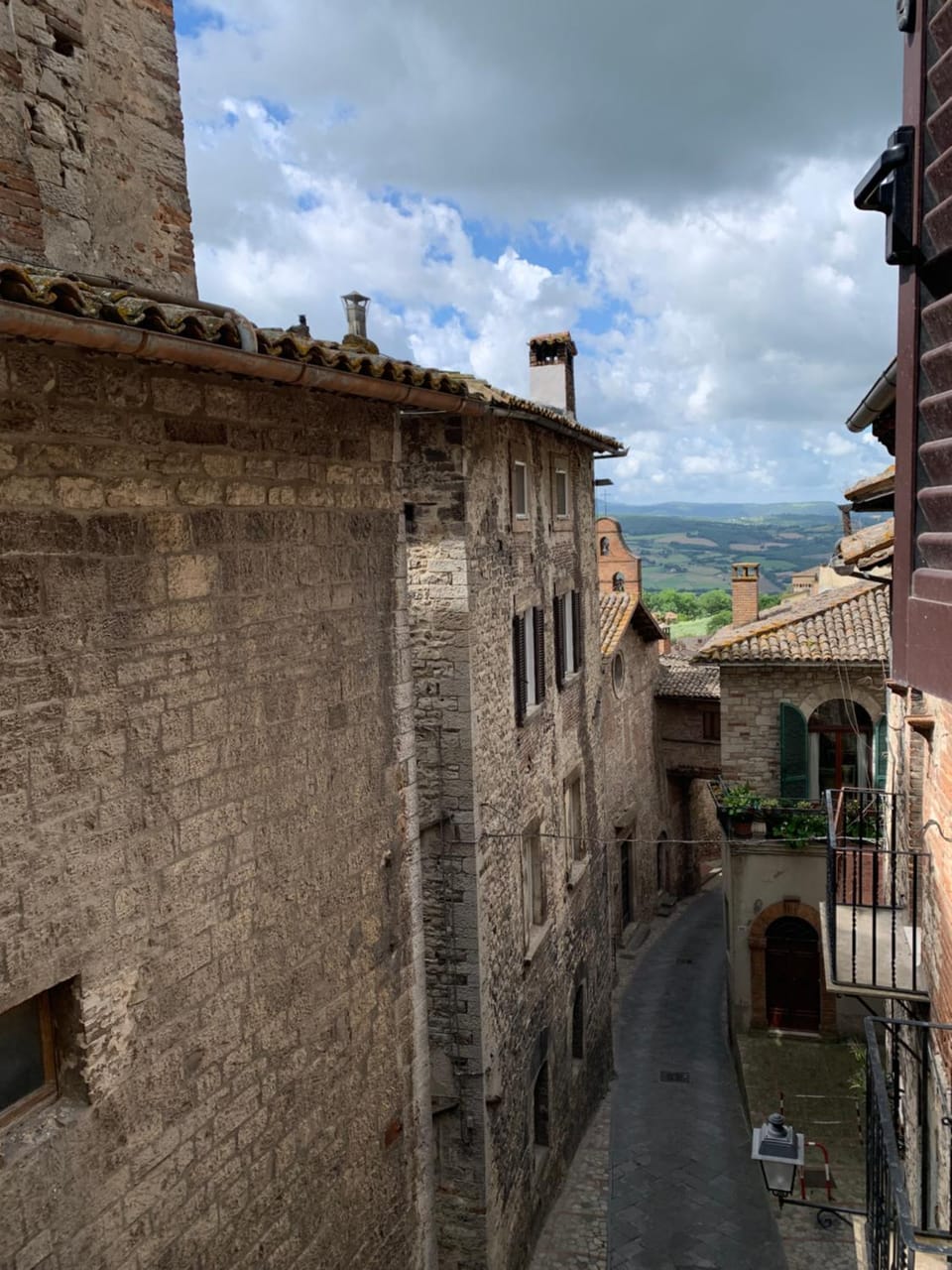 Quiet street view
