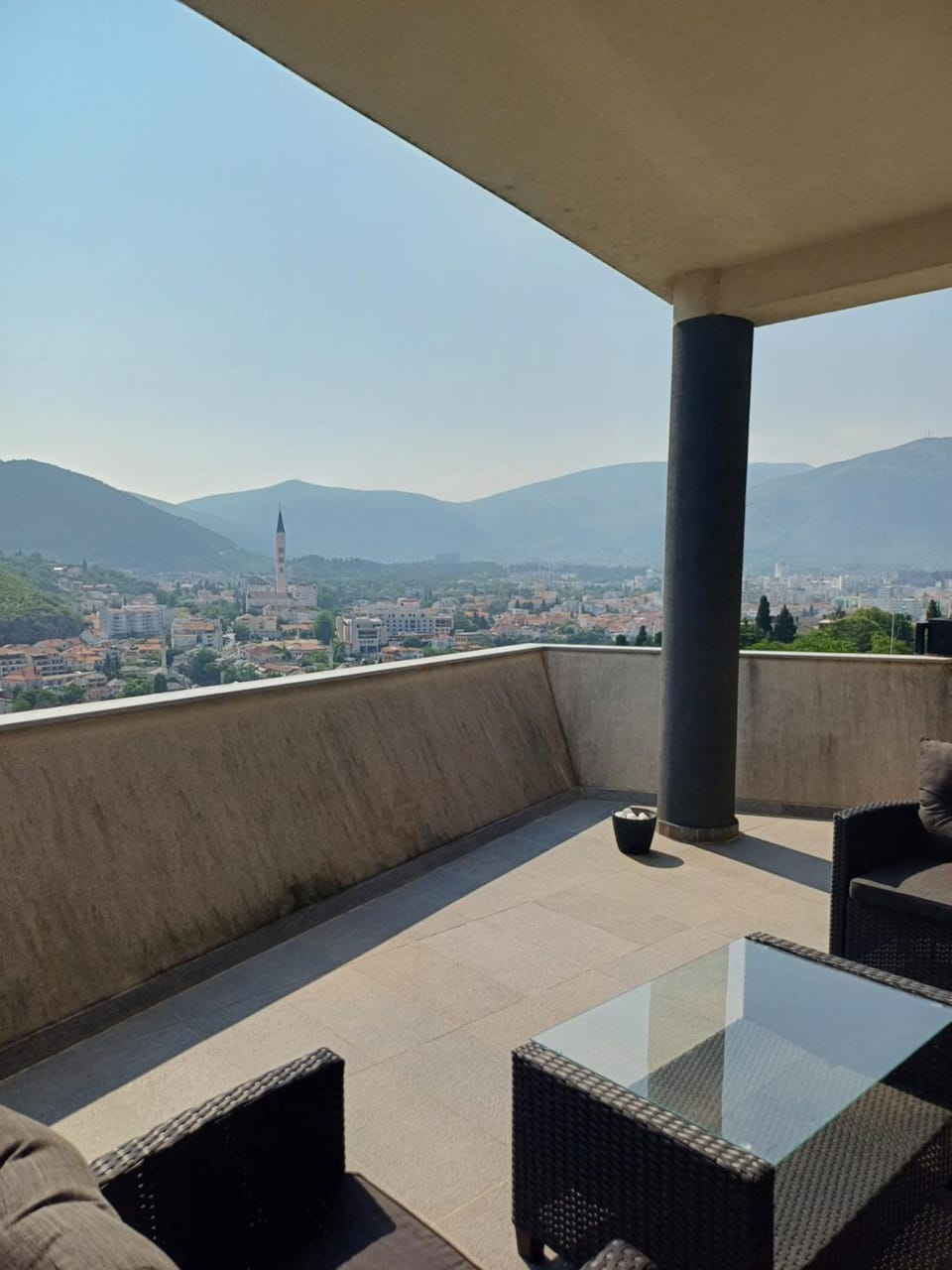 Day, Natural landscape, View (from property/room), Balcony/Terrace, Mountain view