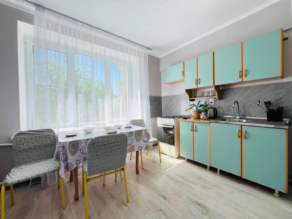 Уют для большой семьи на проспекте Достык Apartment in Almaty