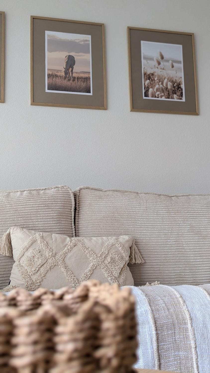 Bed, Living room