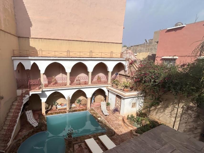 Pool view, Swimming pool