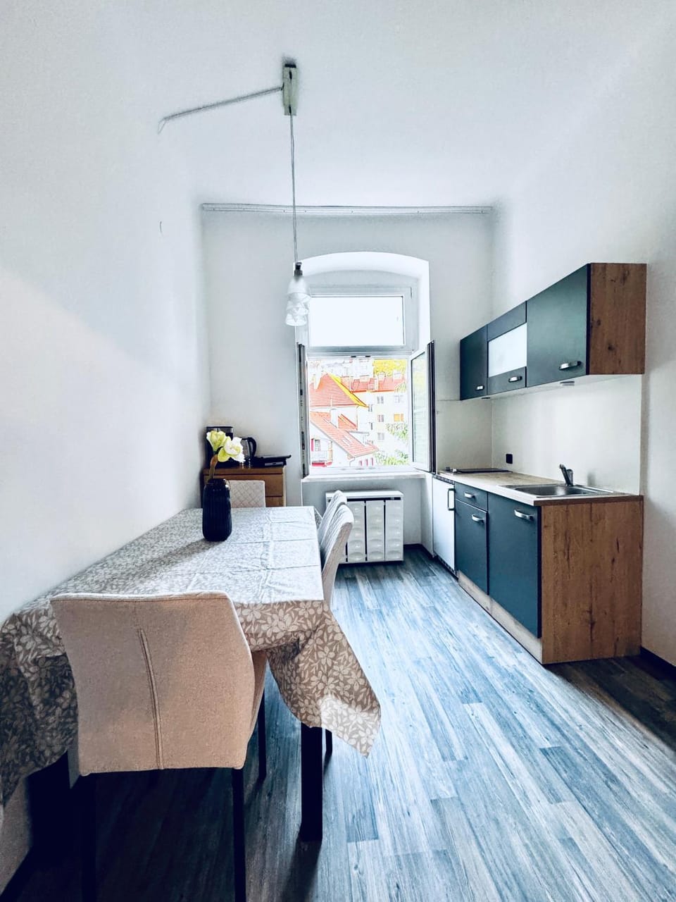 Property building, kitchen